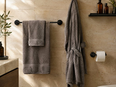 Accessoires Salle de Bain Noirs