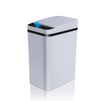 Poubelle Salle de Bain Automatique Capteur de Mouvement 12L Couvercle