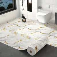 Crédence Adhésive Effet Marbre Mousse PVC, Rouleau 40 cm