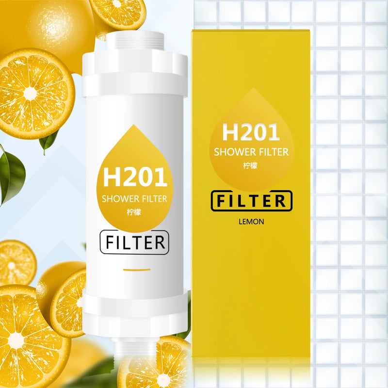 Filtre de Douche Vitamine C Parfumé, 15 Parfums, Seul ou en Lot