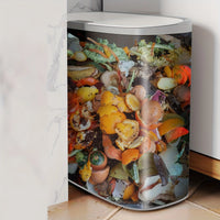 Poubelle Salle de Bain Automatique à Capteur 13 L Étroite