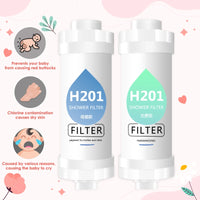 Filtre de Douche Anti-Chlore PP Coton, Sans Parfum ou Mère et Enfant