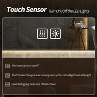 Miroir LED Salle de Bain Cadre Métal Tactile 70x100 cm
