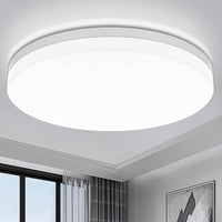 Plafonnier Cuisine LED Rond Ultra-Mince, 15 à 30 cm, 18 à 48 W