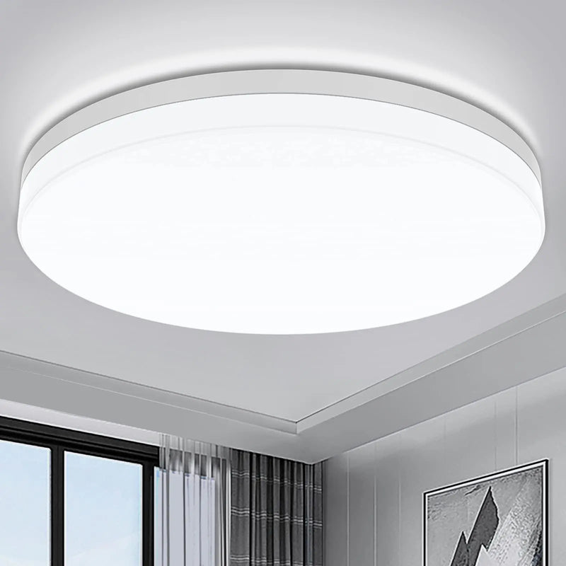 Plafonnier Cuisine LED Rond Ultra-Mince, 15 à 30 cm, 18 à 48 W