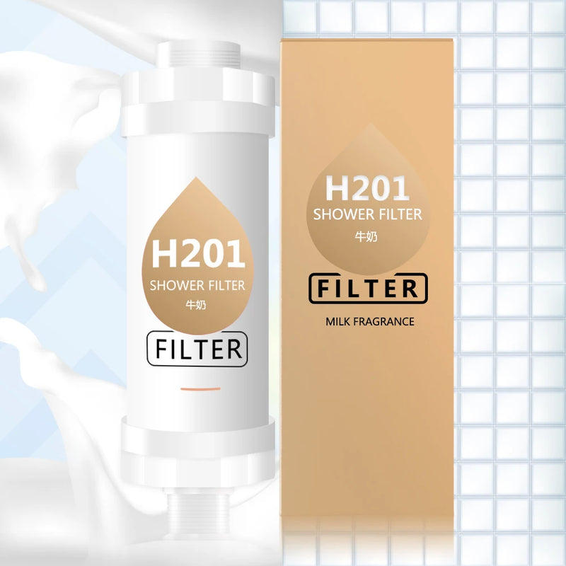 Filtre de Douche Vitamine C Parfumé, 15 Parfums, Seul ou en Lot