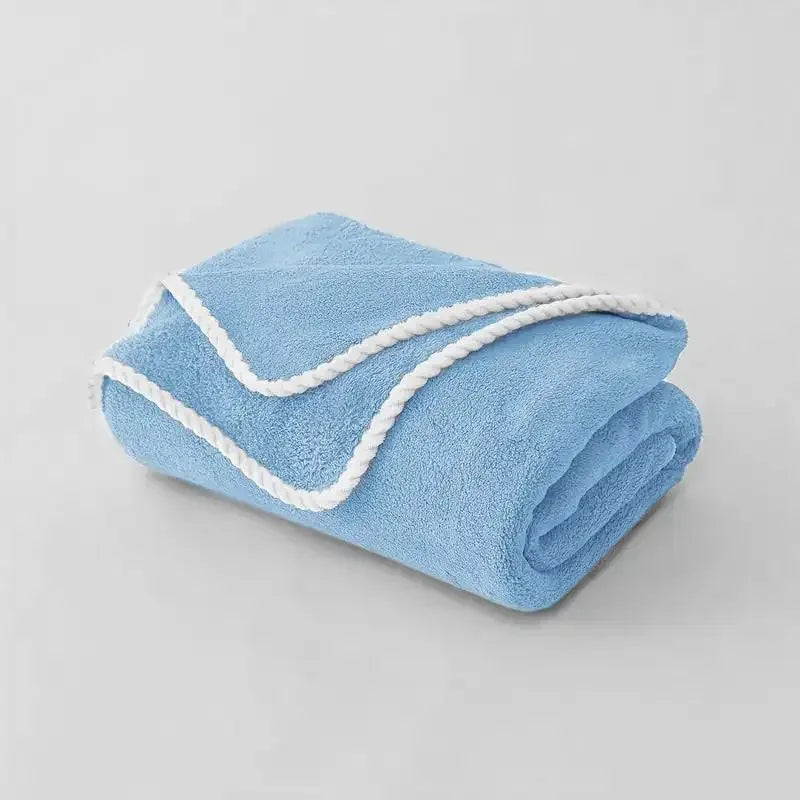 Serviette de Bain Extra Large Microfibre Absorbante 90 x 180 cm