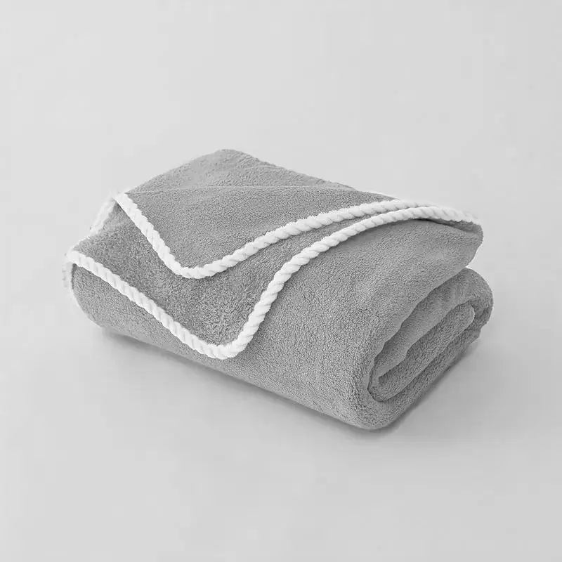 Serviette de Bain Extra Large Microfibre Absorbante 90 x 180 cm