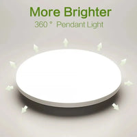 Plafonnier Cuisine LED Rond Ultra-Mince, 15 à 30 cm, 18 à 48 W
