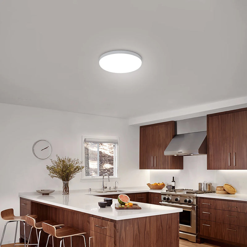 Plafonnier Cuisine LED Rond Ultra Fin 32 W, Ø 25 cm