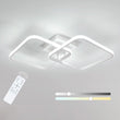Plafonnier LED Cuisine Carré Dimmable Télécommandé