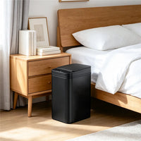 Poubelle Salle de Bain Automatique Capteur de Mouvement 12L Couvercle