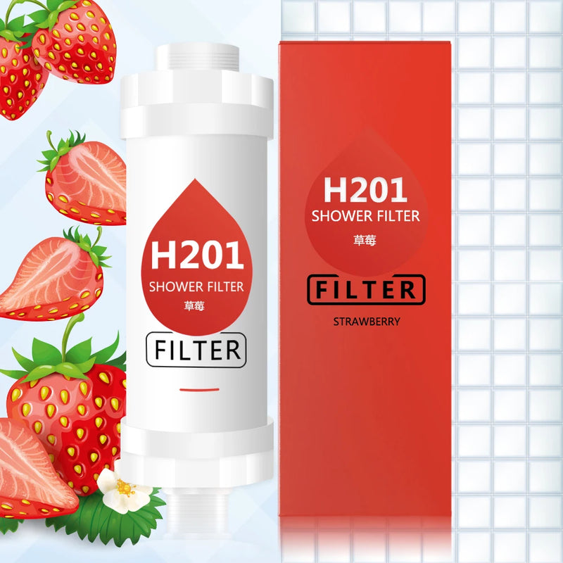 Filtre de Douche Vitamine C Parfumé, 15 Parfums, Seul ou en Lot