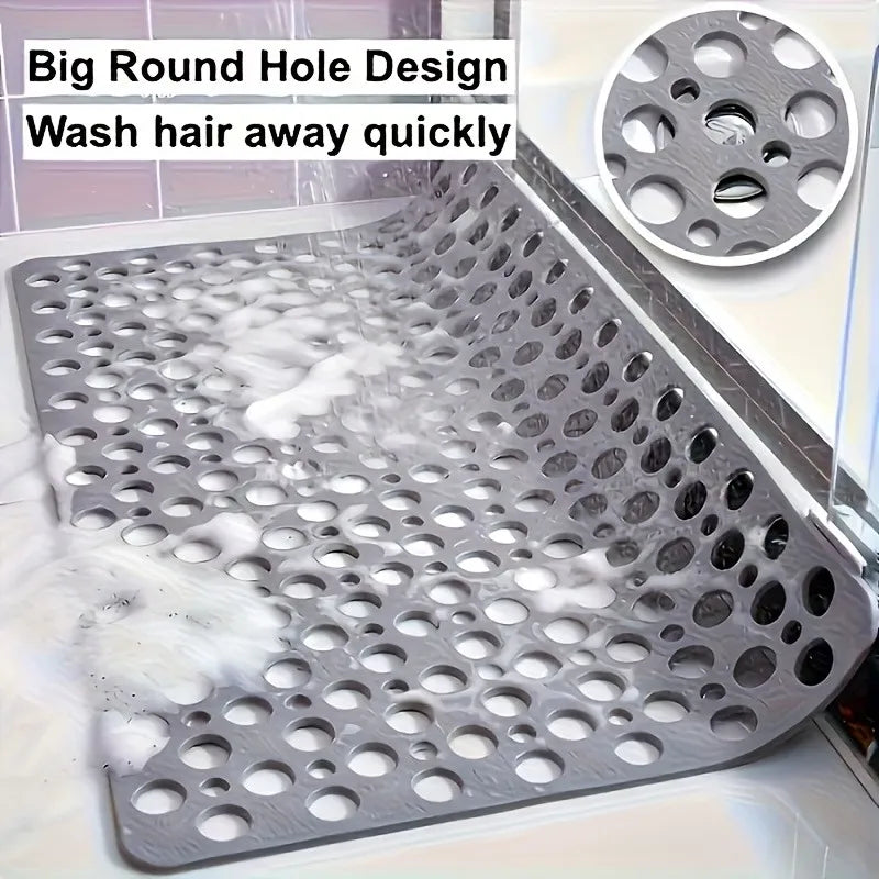 Tapis de Douche Antidérapant Points de Massage PVC Durable