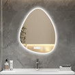 Miroir LED Salle de Bain Forme Organique Anti-Buée