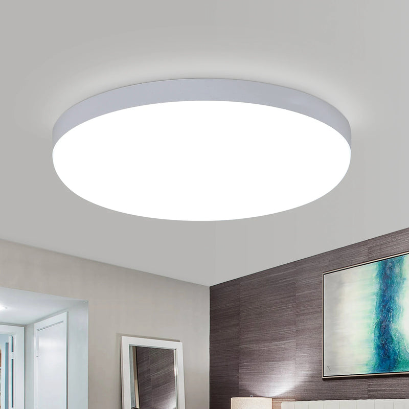 Plafonnier Cuisine LED Rond Ultra Fin 32 W, Ø 25 cm