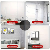 Crédence Adhésive Effet Marbre Mousse PVC, Rouleau 40 cm