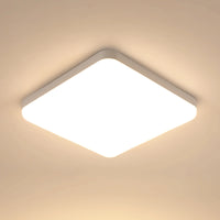 Plafonnier LED Carré Cuisine Double Température 32W 25 cm