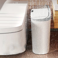 Poubelle Salle de Bain Automatique à Capteur 13 L Étroite