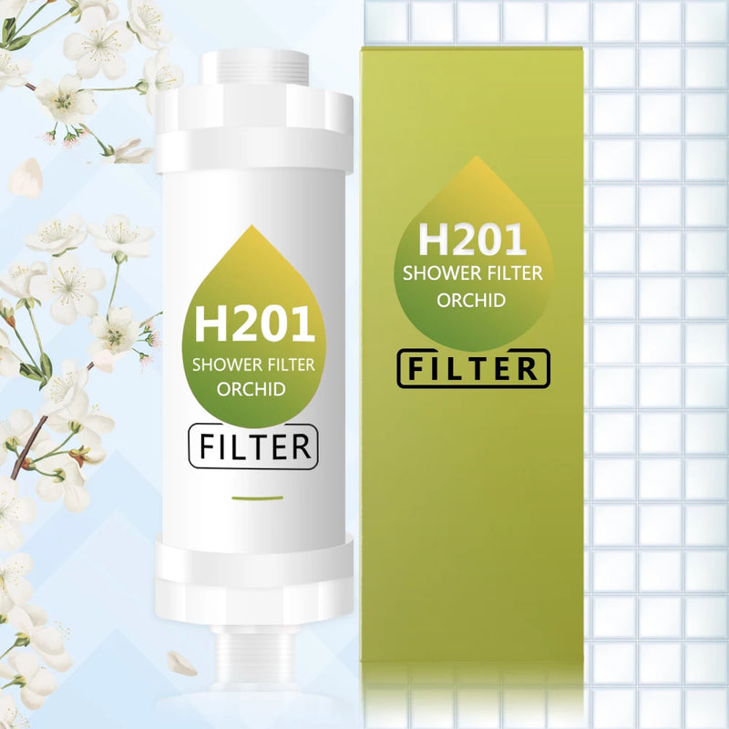 Filtre de Douche Vitamine C Parfumé, 15 Parfums, Seul ou en Lot