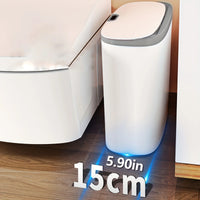 Poubelle Salle de Bain Automatique à Capteur 13 L Étroite