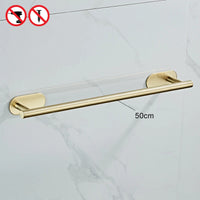 Accessoires Salle de Bain Sans Perçage à la Pièce, 4 Finitions