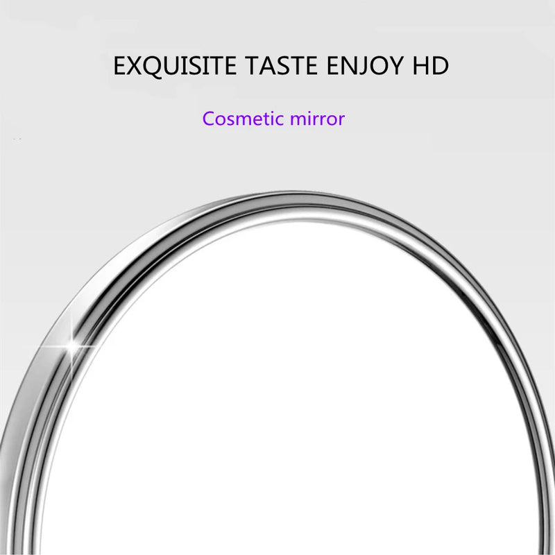 Miroir Grossissant Mural Double Face x3, Bras Extensible Laiton 20 cm