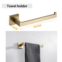 Accessoires Salle de Bain Inox à la Pièce, 22 Articles, 3 Finitions
