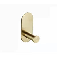 Accessoires Salle de Bain Sans Perçage à la Pièce ou en Ensemble, 3 Finitions