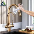 Mitigeur de Cuisine Laiton Tactile Filtrant Bec Pivotant