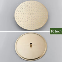 Pommeau de Douche Pluie Inox Carré ou Rond 20, 25 ou 30 cm
