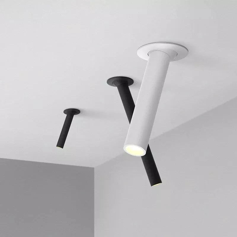 Spot Encastrable Tube Long Orientable 10 W, 12, 22 ou 32 cm