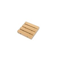 Porte-Savon en Bambou Égouttoir, Rond, Carré, Ovale ou Rectangulaire, 9 Modèles