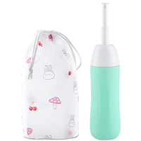 Bidet Portable de Voyage Vert d'Eau, Flacon Pulvérisateur avec Sac de Rangement