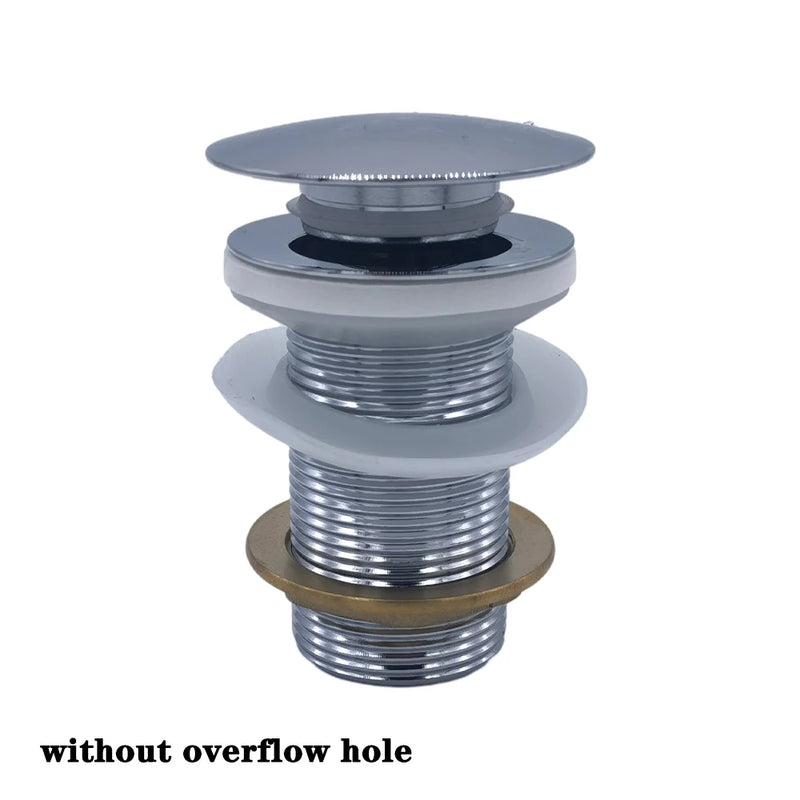 Bonde de Vidage Acier Inoxydable, 3 Finitions