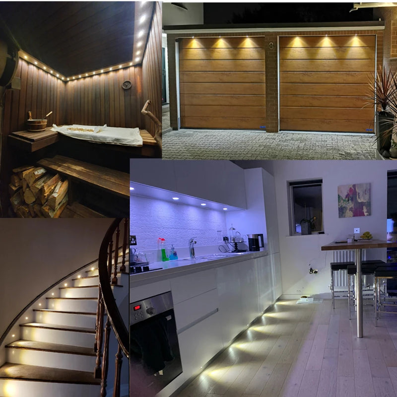 Mini Spot LED Encastrable Découpe 15 mm, 1 W Dimmable 12 V, Meuble et Vitrine