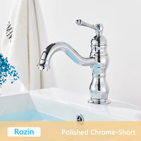 Mitigeur Lavabo Rétro Pivotant 360 Laiton