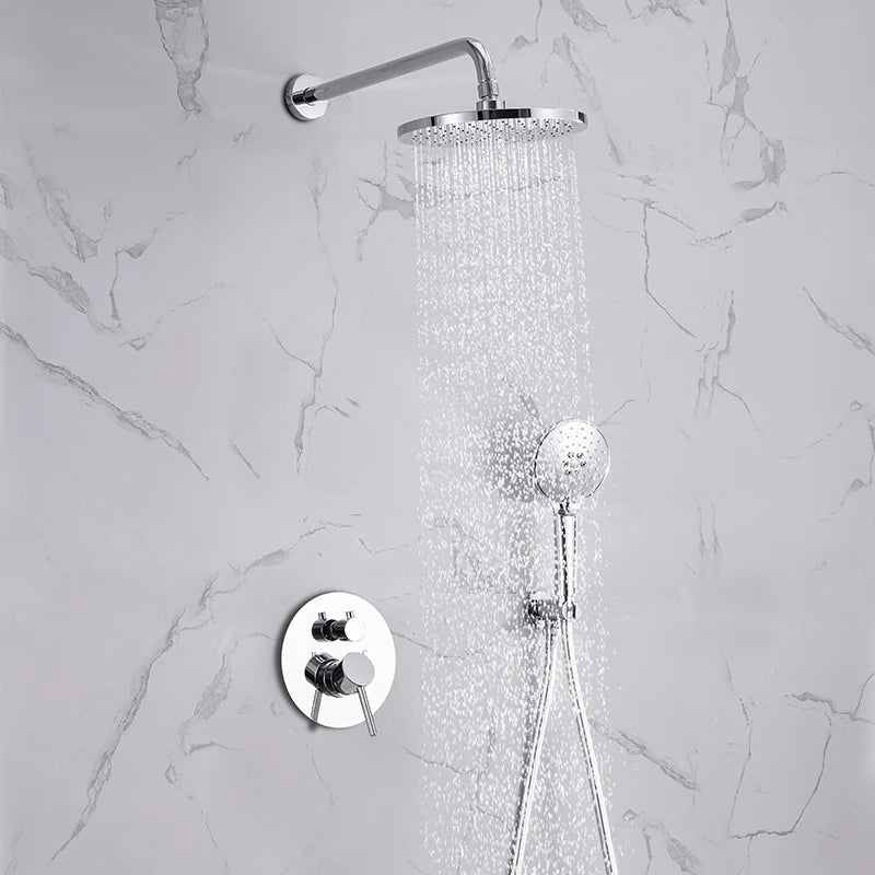 Colonne de Douche Cascade avec Ciel de Pluie