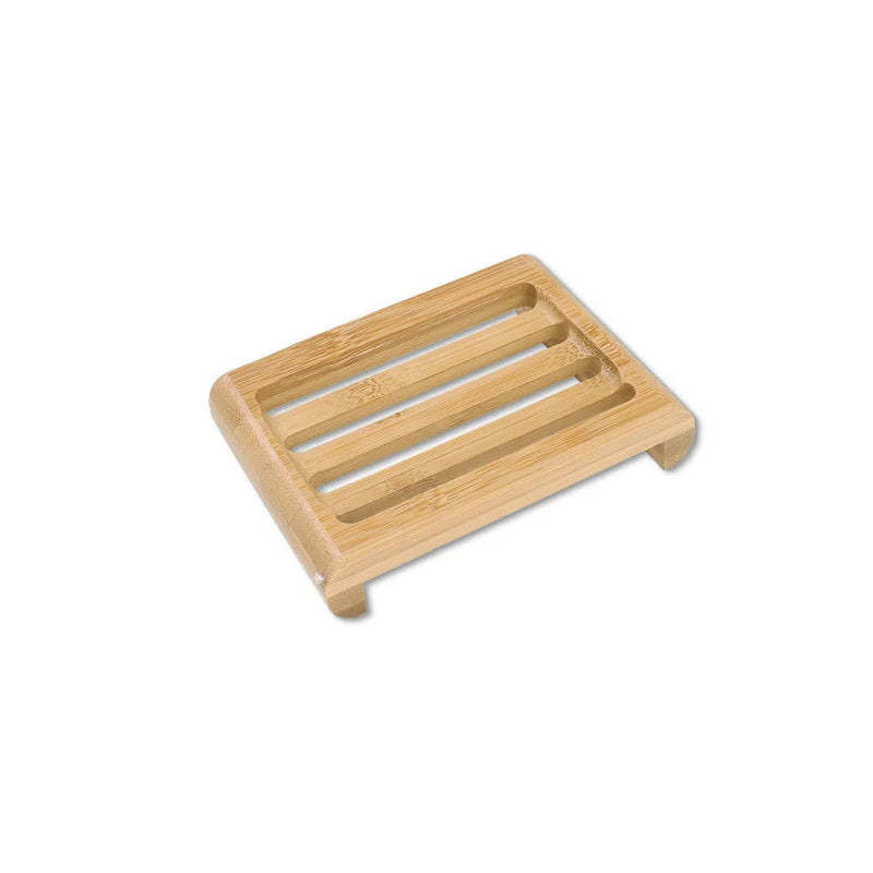 Porte-Savon en Bambou Égouttoir, Rond, Carré, Ovale ou Rectangulaire, 9 Modèles