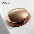 Bonde Lavabo Pop-Up Laiton 66 mm avec ou sans Trop-Plein, 8 Finitions