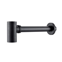 Siphon Lavabo Bouteille Clic-Clac Bronze Brossé ou Chrome