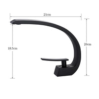 Mitigeur de Lavabo Cascade Monobloc sur Comptoir