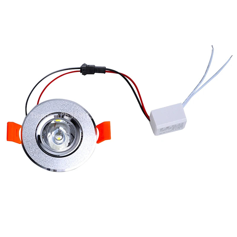 Mini Spot LED Encastrable Cuisine Ø 68 mm, 1 ou 3 W, 6 Couleurs