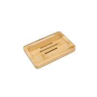 Porte-Savon en Bambou Égouttoir, Rond, Carré, Ovale ou Rectangulaire, 9 Modèles