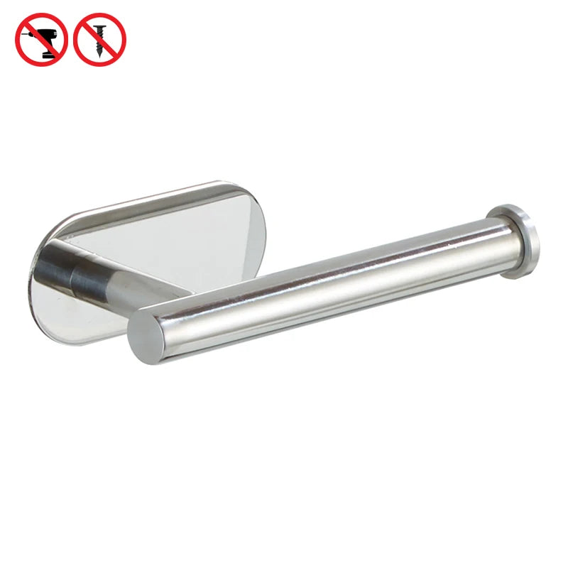 Accessoires Salle de Bain Sans Perçage à la Pièce, 4 Finitions