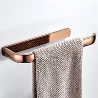 Accessoires Salle de Bain Or Rose Laiton à la Pièce, 13 Articles