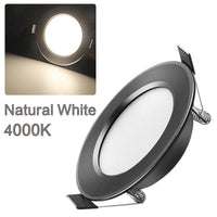 Spot LED Encastrable Noir Rond 3 à 18 W, Ø 92, 103 ou 113 mm