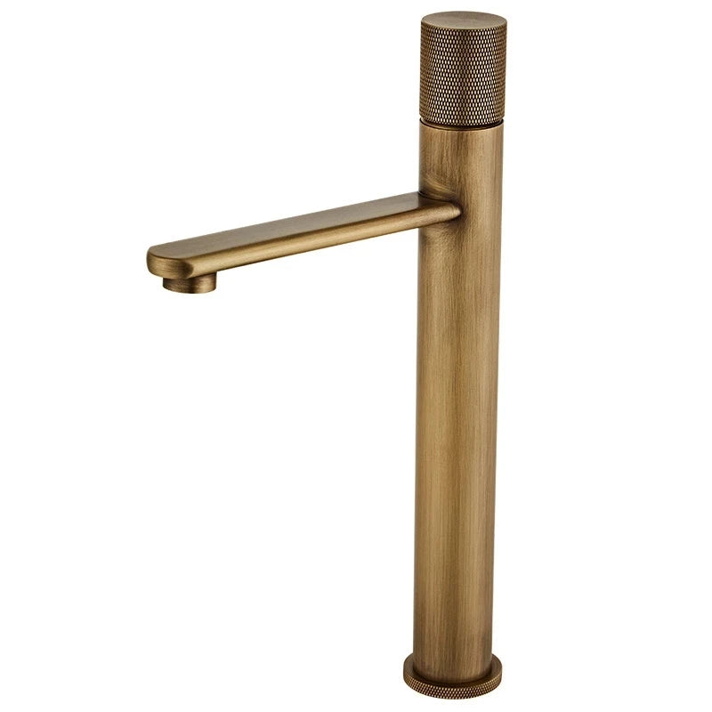 Mitigeur Lavabo Bronze Antique à Poser Laiton