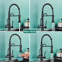 Robinet de Cuisine Filtrant 3 Voies Eau Purifiée