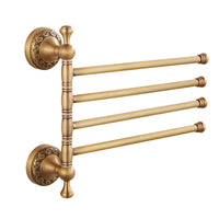 Ensemble d'Accessoires de Salle de Bain Bronze Antique avec Étagère